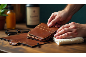 Softening leather wallets, bags, and accessories safely – Restoring flexibility and maintaining softness