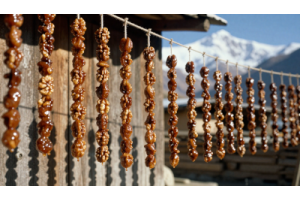 Kilaow Hunza chocolate made from walnuts and natural fruit juice