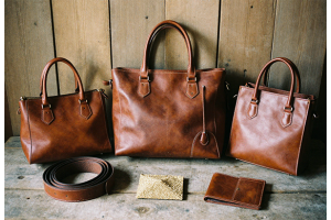 Premium bovine and yak leather products showcasing Hunza craftsmanship, durability, and natural texture