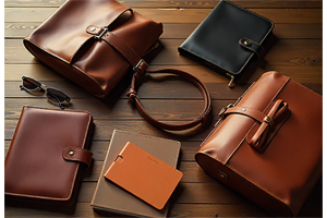 Eco-friendly leather bag representing sustainable leather shopping in 2026
