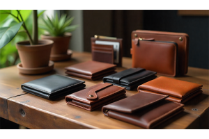 Handmade leather wallets for men and women showcasing top designs, full-grain quality, and premium craftsmanship