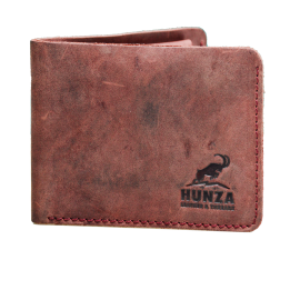 Yak Leather | Ibex Engraved Bifold Vintage Wallet|Dark-brown YLIEB-Dark-brown 2400