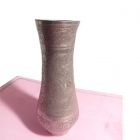 Vintage East Indian Solid Brass Engraved Bud/Flower Vases Vintage East Indian Solid Brass Engraved Bud/Flower Vases 10000