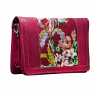 Embroidered Cross-Body Shoulder Small Size Bag Handmade Flower Embroidered Bag Trend|Marron Bag ECBSSSB-Maroon Bag 7000