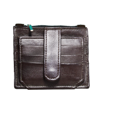 Yak Leather | Ibex Engraved Cardholder|Chocolate YLIEC-Chocolate 700