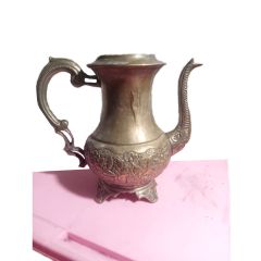 Vintage Teapot Antique Brass Moroccan Teapot Middle East Handmade Signed Vintage Teapot Antique 20000