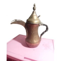 Middle Eastern Dallah Arabic Copper and Brass Coffee Pot Middle Eastern Dallah Arabic Copper and Brass Coffee Pot 10000