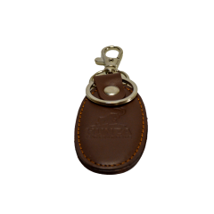 Premium Leather|Ibex Engraved Medium Sized Keychain PLIEM 500