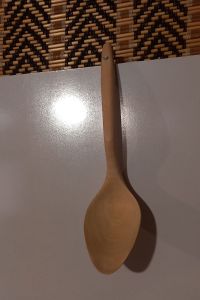 Walnut-wood |soup-spoon |handcrafted |wooden-spoon |handmade-spoon, organic | wood soup spoon made of walnut wood 600