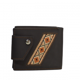 Original Leather & HandCrafted Embroidery Fancy Gents Wallet OLHE-Gents_Wallet 2500