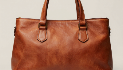 Timeless leather handbag showcasing classic design and premium craftsmanship