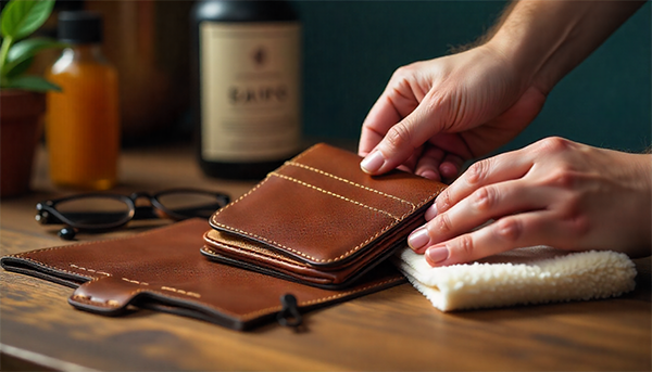 Softening leather wallets, bags, and accessories safely – Restoring flexibility and maintaining softness