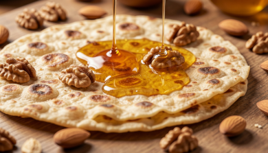 Hunza Traditional Giyaling Golay Organic Sweet Dessert with Walnuts and Apricots