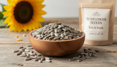 Natural Sunflower Seeds 500g – Raw, Fresh and Healthy Snack Packed with Nutrition