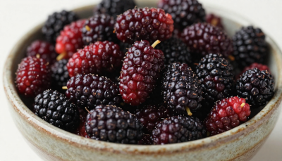 Sun-dried mulberries showcasing natural sweetness and nutrient-rich texture