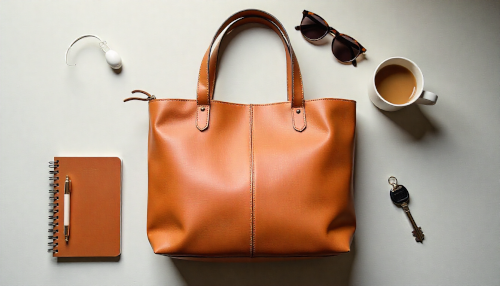 High-quality leather shopper bag showcasing timeless design, durable craftsmanship, and stylish functionality