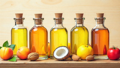 Top 6 natural oils for skin care: apricot, walnut, sea buckthorn, coconut, almond, and olive oils for healthy, glowing skin