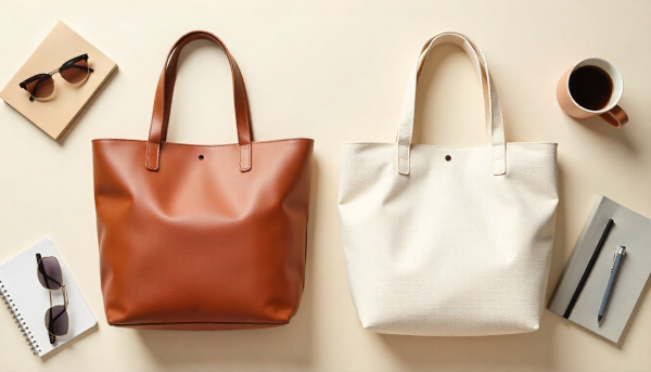 Leather vs. Fabric Tote Bags: Finding the Right Match for Your Everyday Use