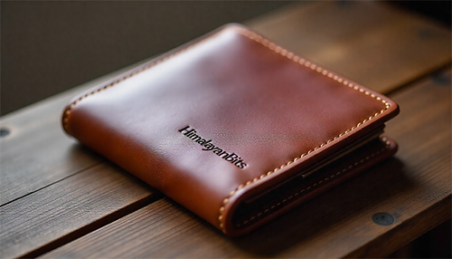 Handmade leather wallet showcasing craftsmanship, durability, and stylish design